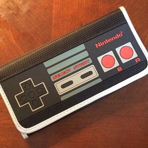 New Nintendo Controller Three Fold Wallet